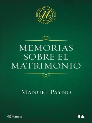 cover image of Memorias sobre el matrimonio